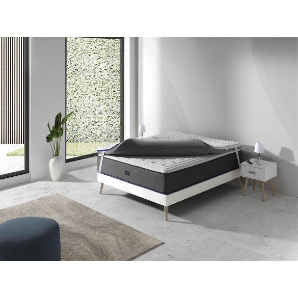 JENO MEMORY FOAM TOPPER, Höhe 8 cm